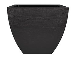 Tusco Products Planterare, Svart, 40 cm