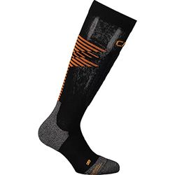 CMP, Calza da sci Lenpur, Nero-Orange, 46/48