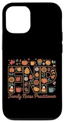 FNP Family Nurse Practitioner Fall Pumpkin Design Case for iPhone 12/12 Pro