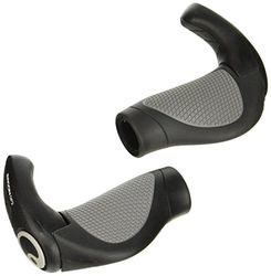 Ergon Gp2-l Gripshift Guiador de bicicleta, unissexo para adultos, preto, L