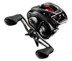 DAIWA Fuego CT-Baitcast-rol fgct100 X S, zwart/rood