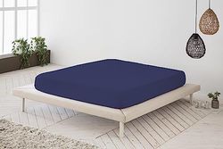 Vanligt Justerbar Nedre Shroud Jeans Säng 135 Cm - 135x200 Cm, Bomull 200 Trådar.