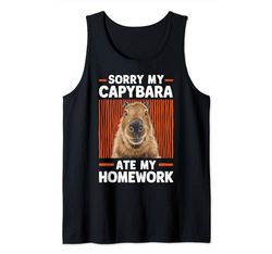 Sorry My Capybara Ate My Homework Canotta