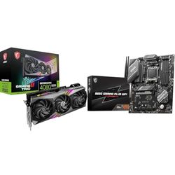 MSI GeForce RTX 4080 SUPER 16G GAMING X TRIO B650 GAMING PLUS WIFI Motherboard for AMD Ryzen 9000/8000/7000 CPUs