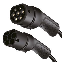 LogiLink Kabel do ładowania samochodu typu 2, 3-fazowy, 20 A, 11 kW, z torbą, 5 m
