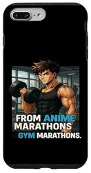 From Anime Marathons to GYM Marathons Coque pour iPhone 7 Plus/8 Plus