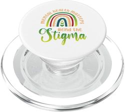 La Salud Mental Importa Acaba Con El Estigma PopSockets PopGrip para MagSafe