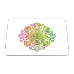 Bonamaison, Tapis de Souris Rectangle Imprimé Numériquement, Fond Antidérapant, pour Bureau et Maison, Taille: 22x18cm