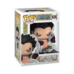 Funko Pop! One Piece : Luffy Gear Four 926 - samlarfigur med bägare - skyddsfodral