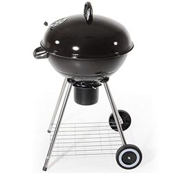 Verdelook grill van geëmailleerd staal met deksel, 55 x 50 x 90 cm