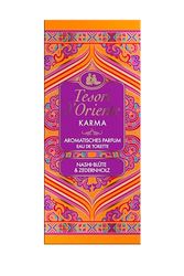 Tesori d'Oriente Eau de Toilette 'Karma' 100 ml Parfum aromatique avec fleur de Nashi & Bois de Cèdre Parfum pour rêver dans un flacon en aluminium, rituels de bien-être pour le corps et les sens