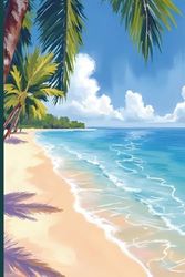 Bahamas Travel Journal: A lined 6x9 notebook to write about your time in the Caribbean