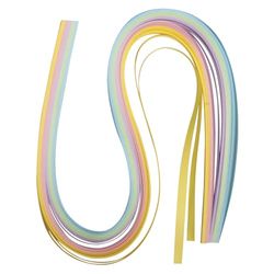 Rayher Carta per Quilling, Pastello, 50X0,6Cm, 80 G/M2, SB 100 Pz, 71937685
