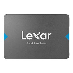 Lexar NQ100 2,5” SATA III (6Gb/s) 480GB SSD, tot 550MB/s lezen Solid State Drive, interne SSD voor laptop, desktopcomputer/pc (LNQ100X480G-RNNNG)