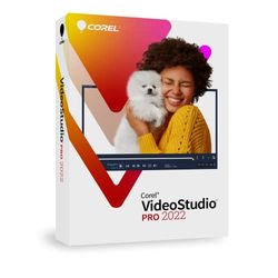 Corel VideoStudio 2022 Pro | Video Editing Software | 1 Windows Device | 1 Year | DVD | Download Version