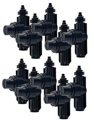 Stop – Drop. Druppelvrij ventiel voor waternevelsystemen buiten voorkomt druppels van huishoudelijke sproeiinstallaties. Geschikt voor alle 10/24 sproeiers