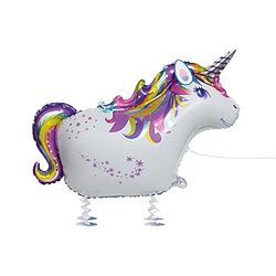Unique Party 53640 - Ballon de Marche de Licorne - 90 cm
