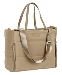 MOOS SAFTA-Bolso con Bolsillo para Portatil 14,1' Capsula Acolchado Camel 54x31x17cm, Color Mulicolor (642287293), Unisex niños, Talla única