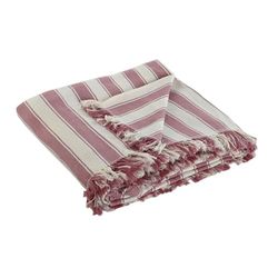 PLAID ALGODON RECYKLADO 230 x 260 250 GSM, RAYAS