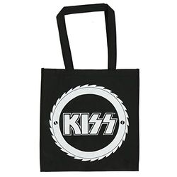 Borsa Shopping Kiss Logo (Eco Total Bag Nera)
