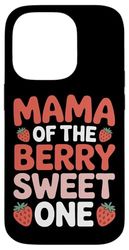Mama Of The Berry Sweet One Strawberry Loving Mothers Case for iPhone 14 Pro