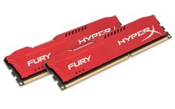 HyperX HX316C10FB / 4 Fury Black memory, DDR3, 4GB, 1600MHz, CL10, 240-pin UDIMM