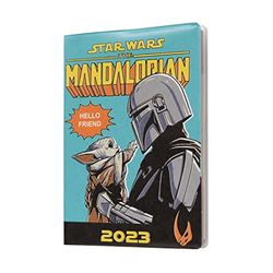 Grupo Erik: Agenda Tascabile 2023 Grogu Baby Yoda, Agenda Settimanale A6, 11,3x16,2cm, Con 13 Mesi, Dicembre 2022 A Dicembre 2023, Ideale Come Agenda Settimanale 2023 Pocket O Agenda Star Wars 2023
