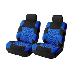 Fundas de Asiento de Coche para Asientos Delanteros, Protectores de Asiento de poliéster Impermeables y Transpirables, Funda de cojín Antideslizante Dividida, Accesorios Interiores del Conductor para