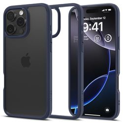 Spigen Ultra Hybrid Case Compatibel met iPhone 16 Pro hoejse -Navy Blue