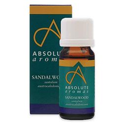 Absolute Aromas Olio essenziale di sandalo 5 ml (santalum austrocaledonicum) - 100% puro, naturale, non diluito, vegano e cruelty-Free - Per uso in diffusori e miscele di aromaterapia