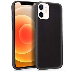 Custodia Cool Silicone per iPhone 12 Mini (Nero)