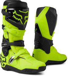 FOX RACING Motion, Motorcykel Stövlar Unisex-Vuxen, Fluo Gul, 43 EU, Fluo gul, 43