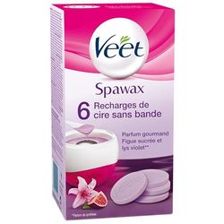 Veet Spawax Refill Sugared Fig and Violet Lily (French language)