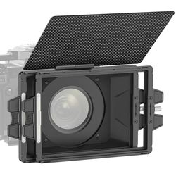 NEEWER Mini Matte Box con Due Coinici per Filtri da 4"x5,65", 4 Adattatori per Lenti Circolari, Compatibile con SmallRig Accessori Compatibile con K&F NISI TIFFEN NEEWER Filtro Cinematografico, PG002