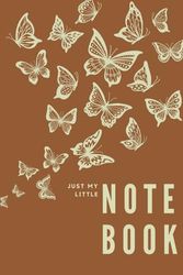 Butterfly Notebook | 6X9 Inches | 150 Pages