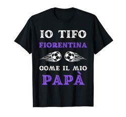 Fiorentina Calcio Bambino Divertente Idea Regalo Tifoso Maglietta