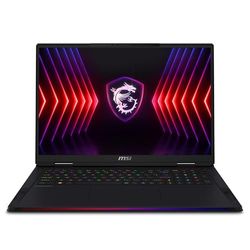 MSI Raider 18 HX A14V Gaming Laptop with Intel Core i9-14900HX Processor, RGB Lighting