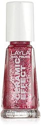 Layla Cosmetics Milano Céramique Effet Vernis à Ongles Sparkle Pink Dream 10 ml