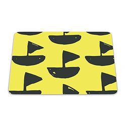 Bonamaison, Rectangle Pop Art Digital Printed Mouse Pad, Non-Slip Base, for Office and Home, Size: 22 x 18 cm