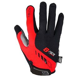 GUANTI B-RACE BUMP GEL PRO NERO/ROSSO MIS 2 TAG. M
