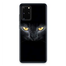 Beschermhoes voor Samsung Galaxy S20 FE / S20FE, motief: kat, zwart