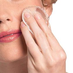Magisk Bodyfashion Crystal Puff sminkapplikator för kvinnor, Klar, Round