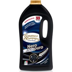 spuma de ciampagna – nerofibra, Detergente para lavadora para Capi Neri y oscuros – 2 unidades de 2100 ml [4200 ml]