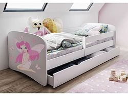 KOCOT KIDS babydreams 2 Lit de Jour, Bois d'ingénierie, Blanc, 1 Personne