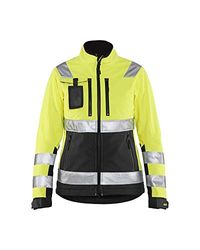 Blaklader 49022517 HOCHVISKOSE SOFTSHELLJACKE, gul/svart, grön L