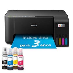 Epson EcoTank ET-2862 Stampante Multifunzione 3-in-1 A4, Serbatoi Ricaricabili Alta Capacità, 4 Flaconi Inclusi (Nero,Ciano,Magenta,Giallo) pari a 3600pag B/N 6500pag Colore, USB Wi-Fi/Direct