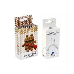 Pack Airpods Crochet Brad + kabel USB-Lightning-data
