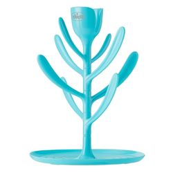 Chicco egouttoir à bouteilles, Asseche-biberon Nouveau-né, Hygiène et Nettoyage des Biberons, Accessoires de repas pour nouveau-né, Gain de place, Pratique, couleur bleue