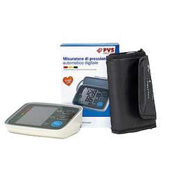 PVS U80EH Digital Arm Blood Pressure Monitor - White/Light Blue