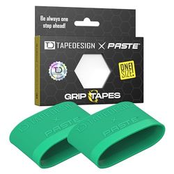 TAPEDESIGN – Scheenbeschermerhouder Grip Tapes gemaakt van siliconen, voetbal mannen, vrouwen, groen - houder voor voetbalsteunen, steuntape